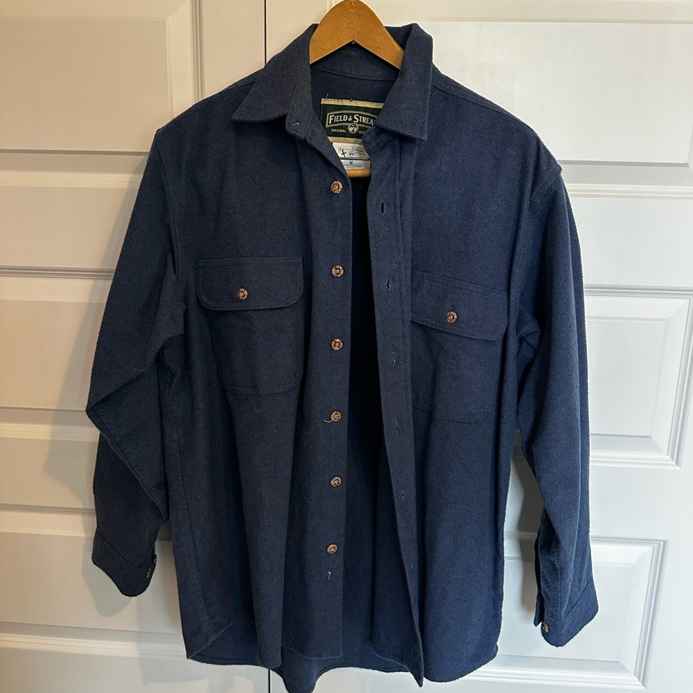Field & Stream Dark Blue Shirt